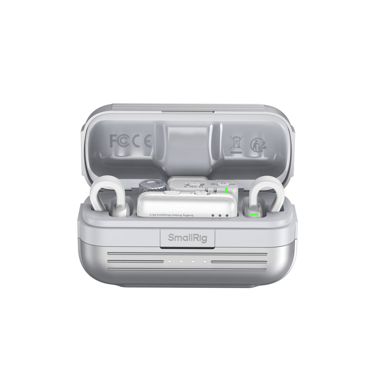 SmallRig S 70 Wireless Microphone with Multi-Device Compatibility (White)5716