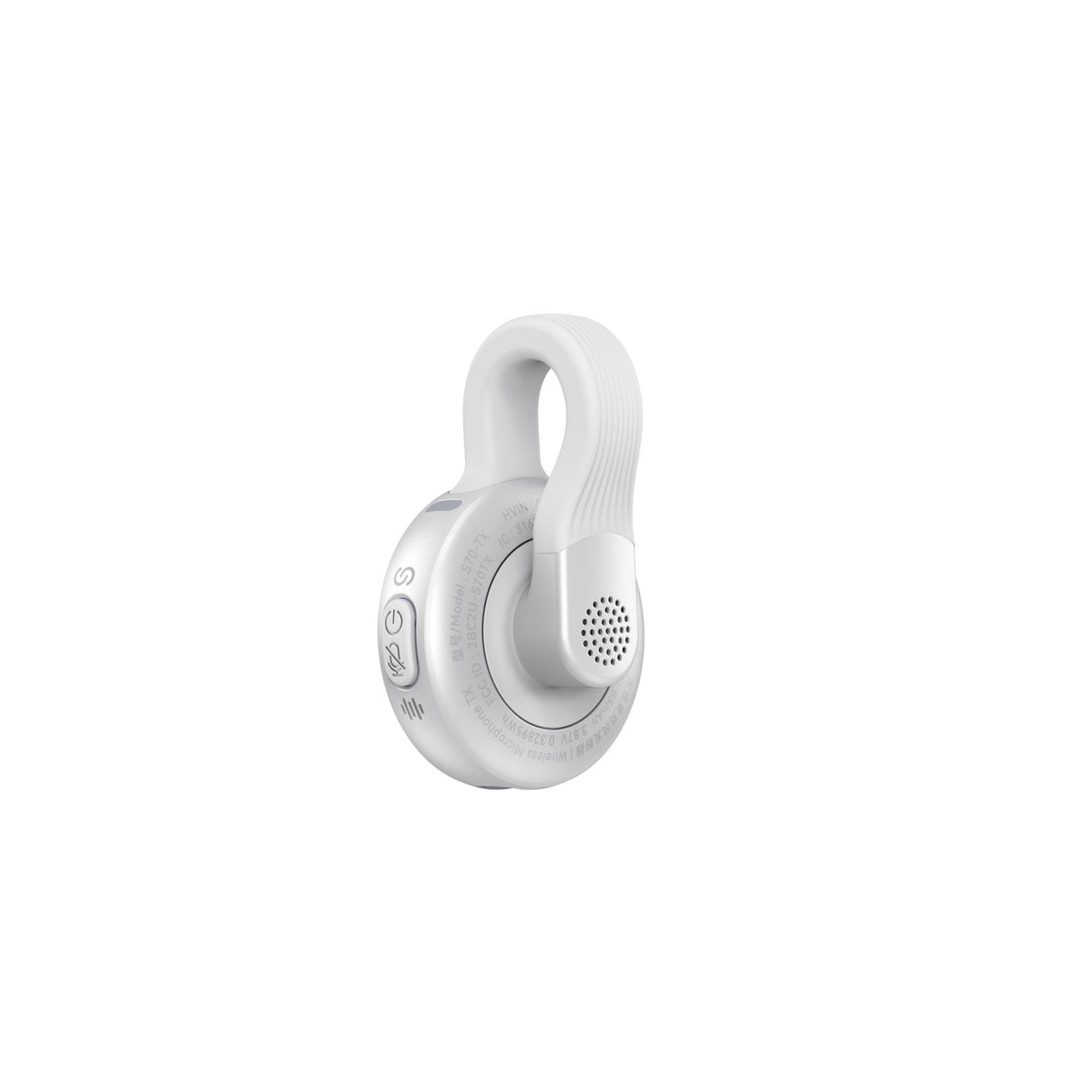 SmallRig S 70 Wireless Microphone with Multi-Device Compatibility (White)5716
