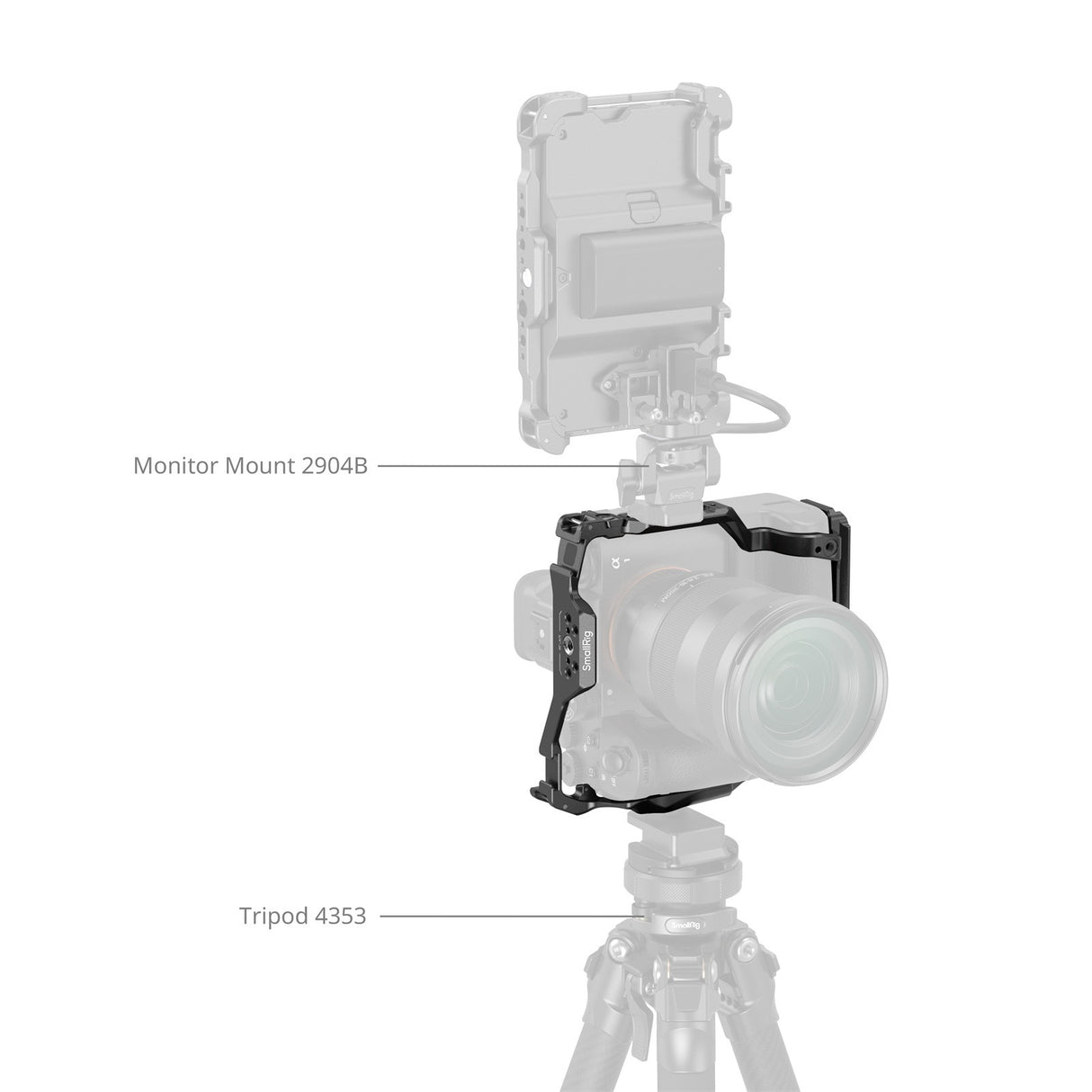 SmallRig Cage for Alpha 1 II & Alpha 9 III with Vertical Grip VG-C5 5908