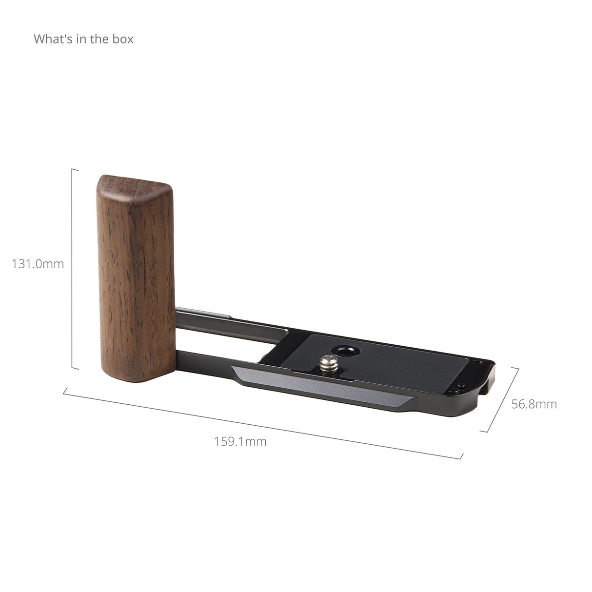 SmallRig L-Shaped Mount Plate with Wooden Handle for Panasonic S9 5945