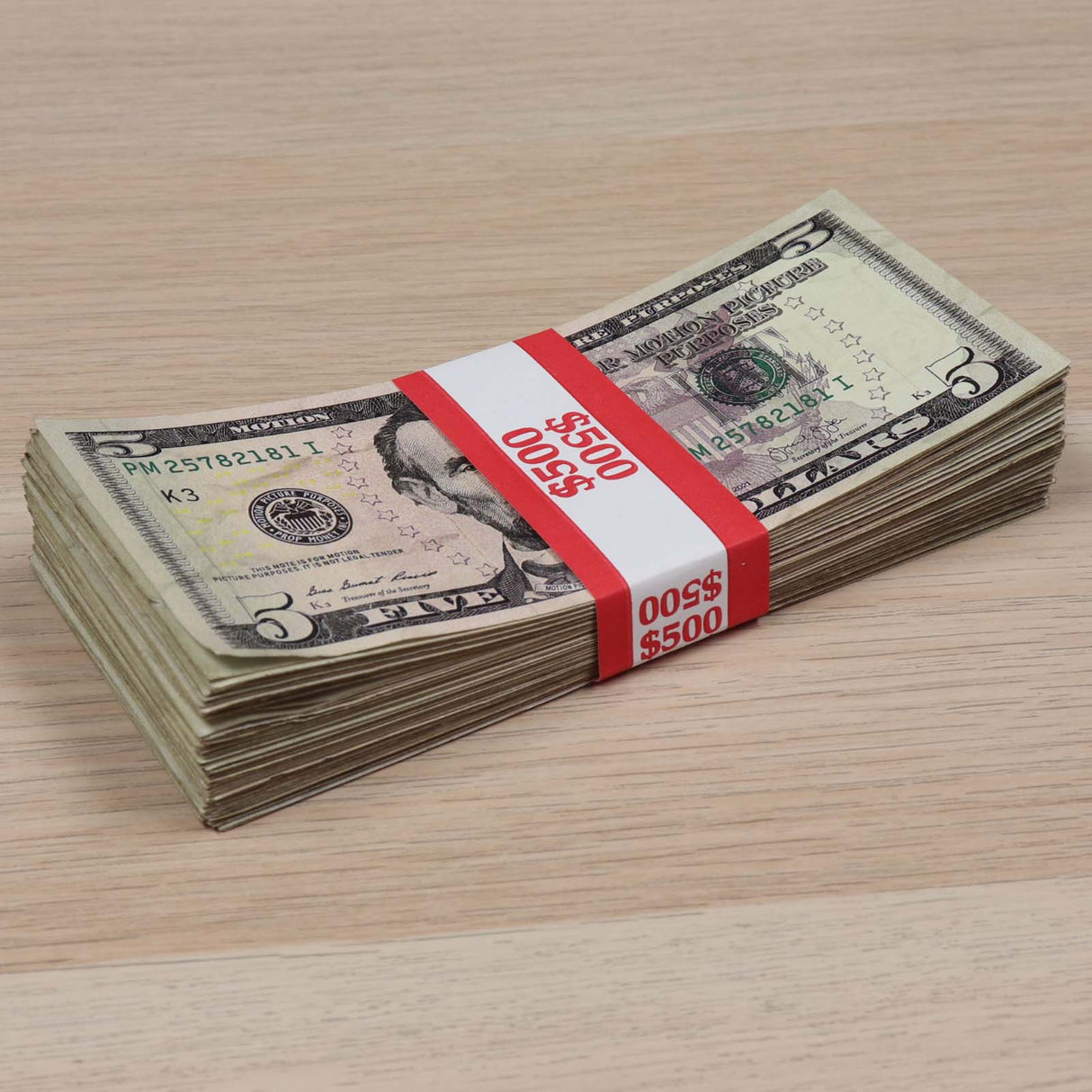 $500 RealAged Full Print New Series Stack