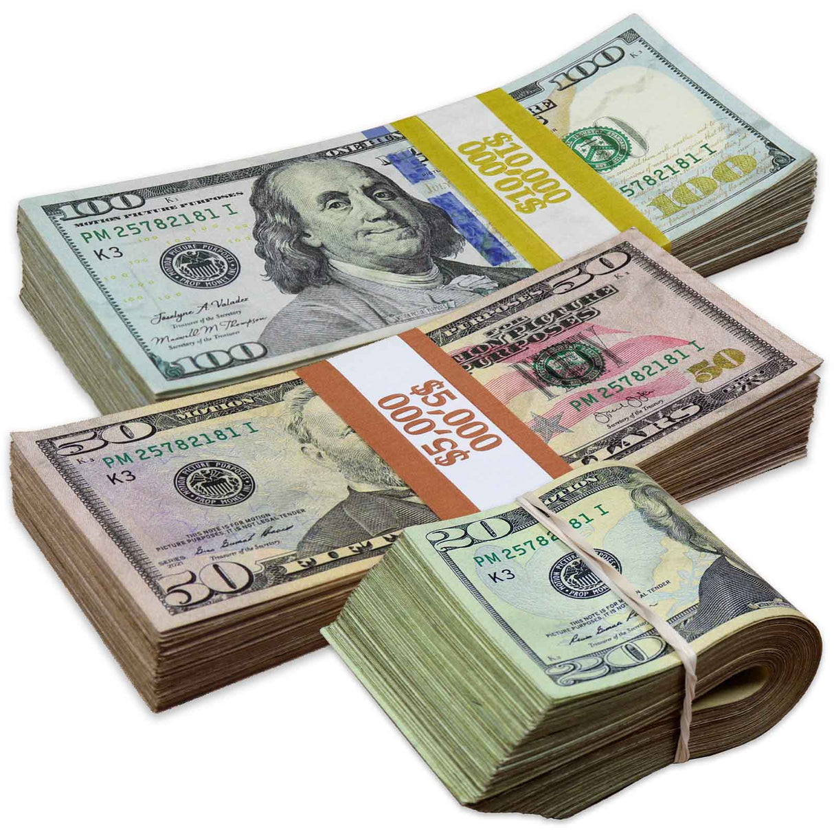 $17,000 RealAged Full Print New Series Stacks & Band Pack