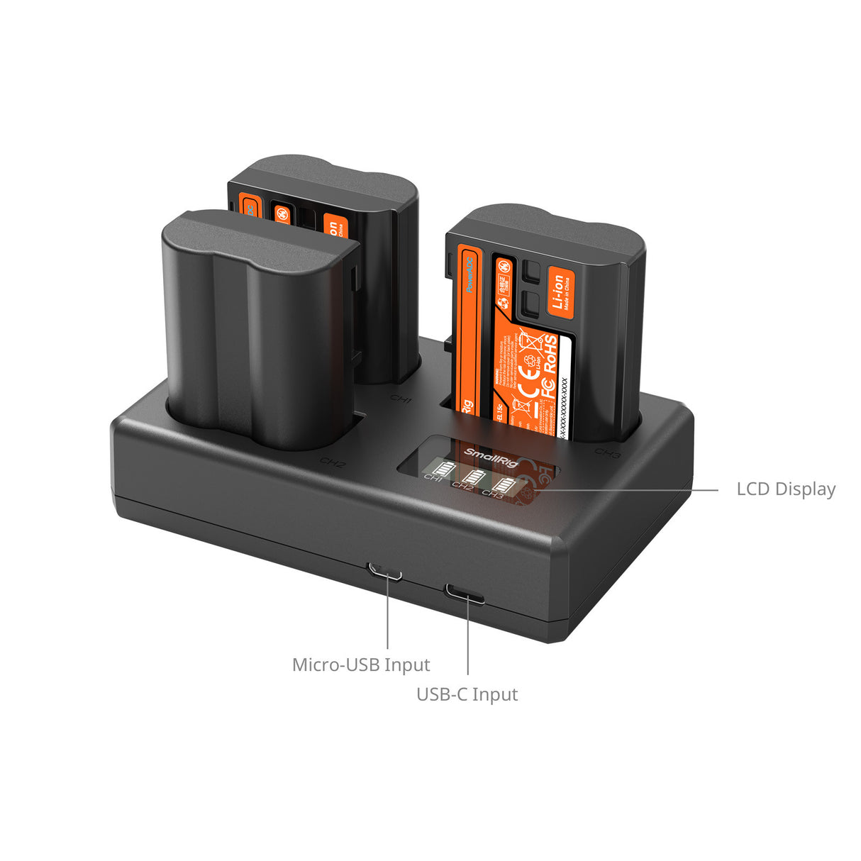 SmallRig Camera Battery Kit for Nikon EN-EL15c 6018