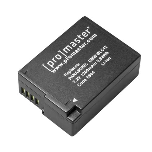 ProMaster Li-ion Battery for Panasonic DMW-BLC12 / Leica BP-DC12 - Image 1