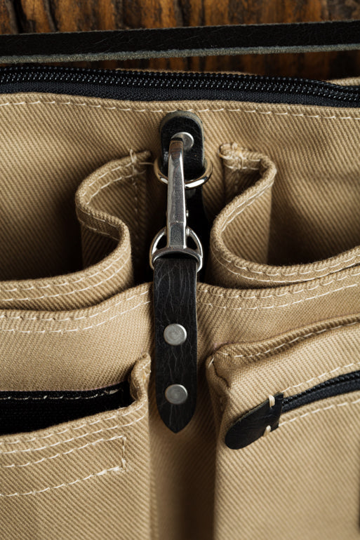 Leather Explorer Lens Quiver | Leather Messenger Bag