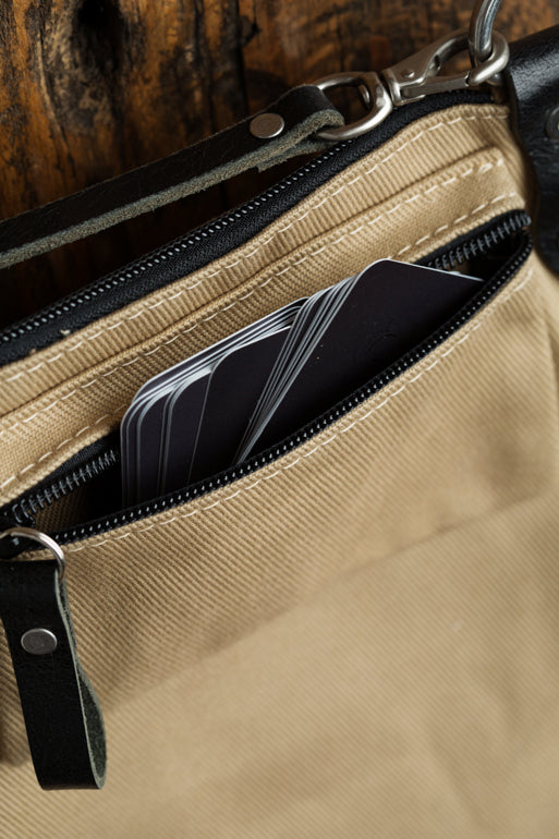 Leather Explorer Lens Quiver | Leather Messenger Bag