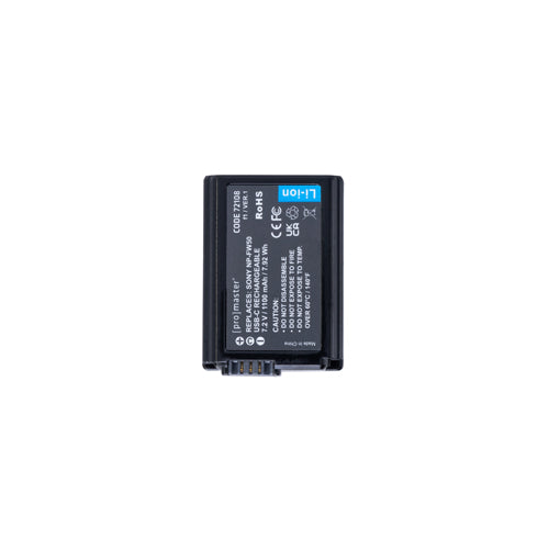 ProMaster Li-ion Battery for Sony NP-FW50 with USB-C Charging - Image 3
