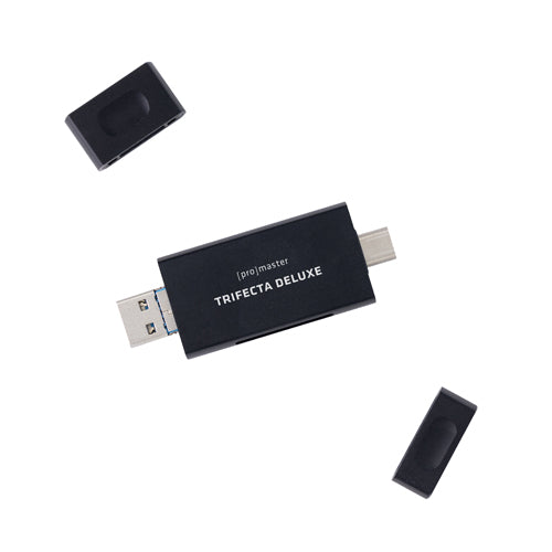 ProMaster Trifecta Deluxe UHS-II Card Reader SD & Micro SD - Image 4
