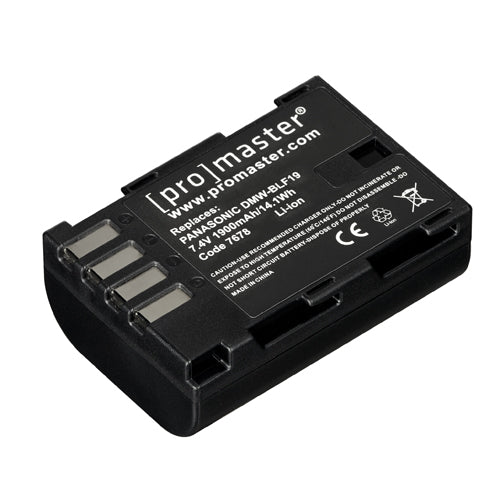 ProMaster Li-ion Battery for Panasonic DMW-BLF19 - Image 1