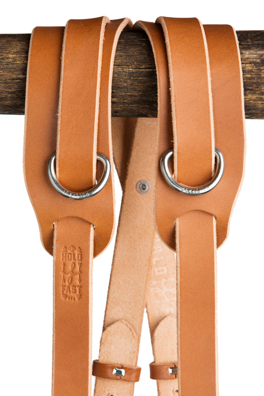 Skinny Money Maker | Thin Leather Camera Harness
