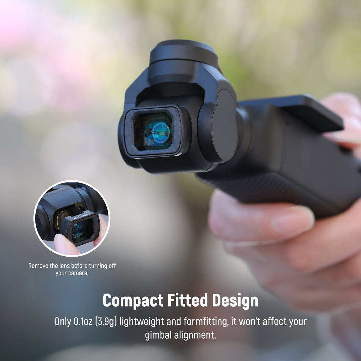 NEEWER LS-45 0.75X Wide Angle Lens For DJI OSMO Pocket 3