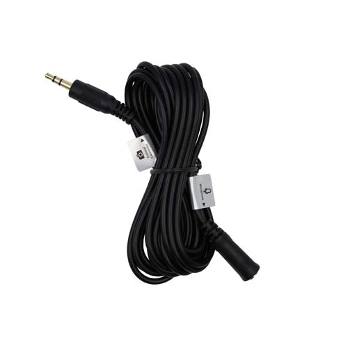 ProMaster Audio Cable 3.5mm TRS male straight - 3.5mm TRS female straight - 10' straight extension - Image 1