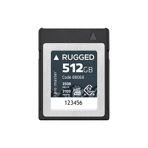 ProMaster CFexpress 4.0 Type B 512GB Rugged VPG400 Memory Card - Image 1