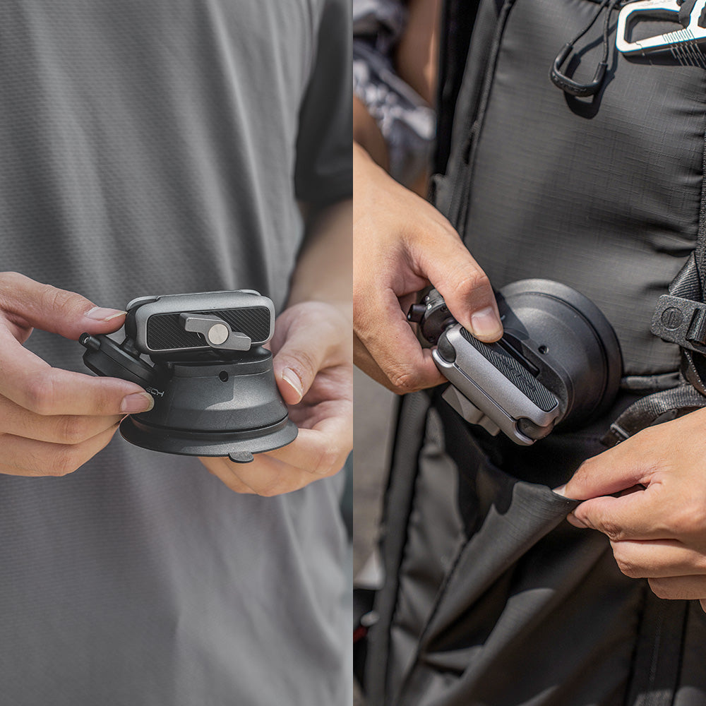 PGYTECH CapLock Action Camera Suction Cup Mount