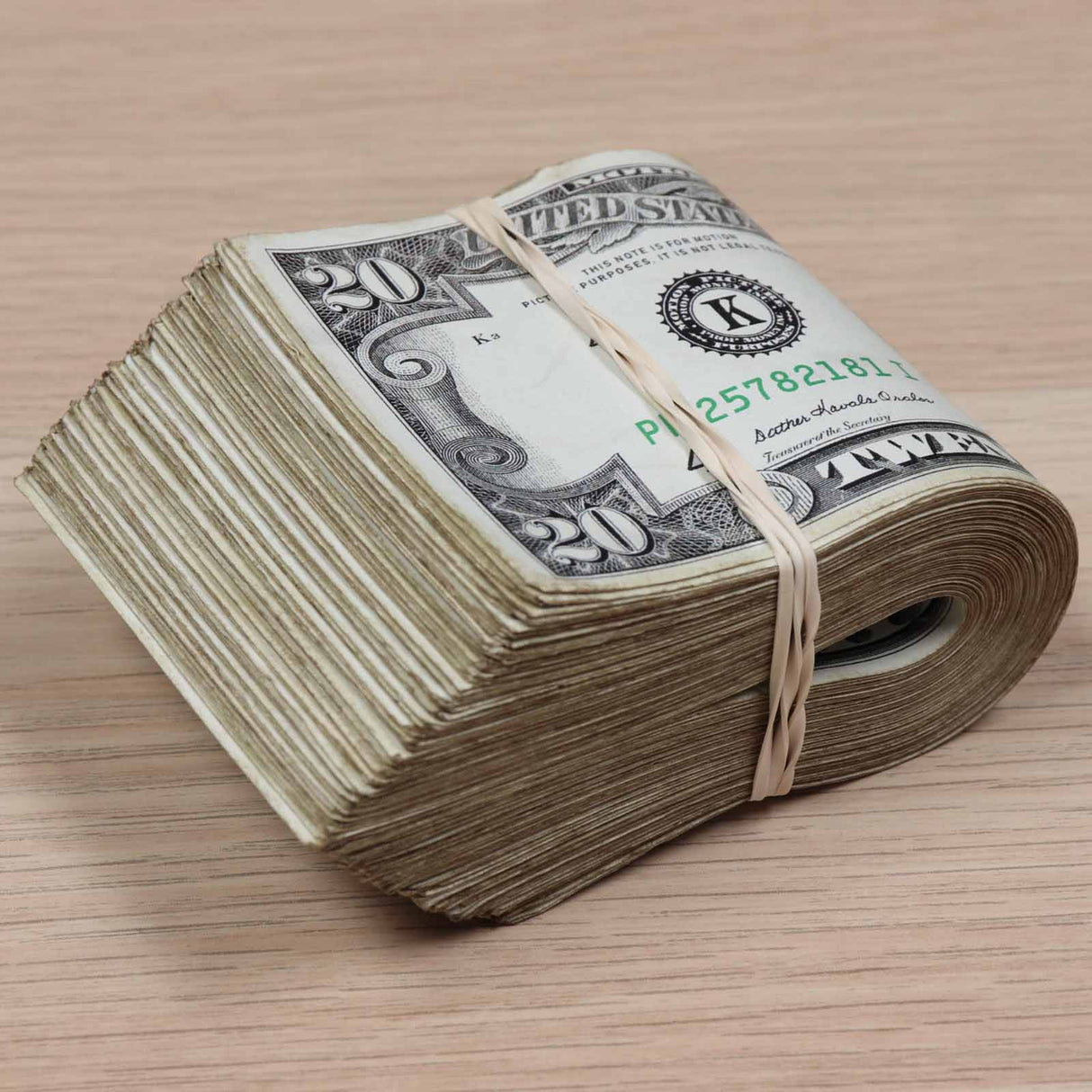 $2,000 RealAged Full Print 1990 Series Band