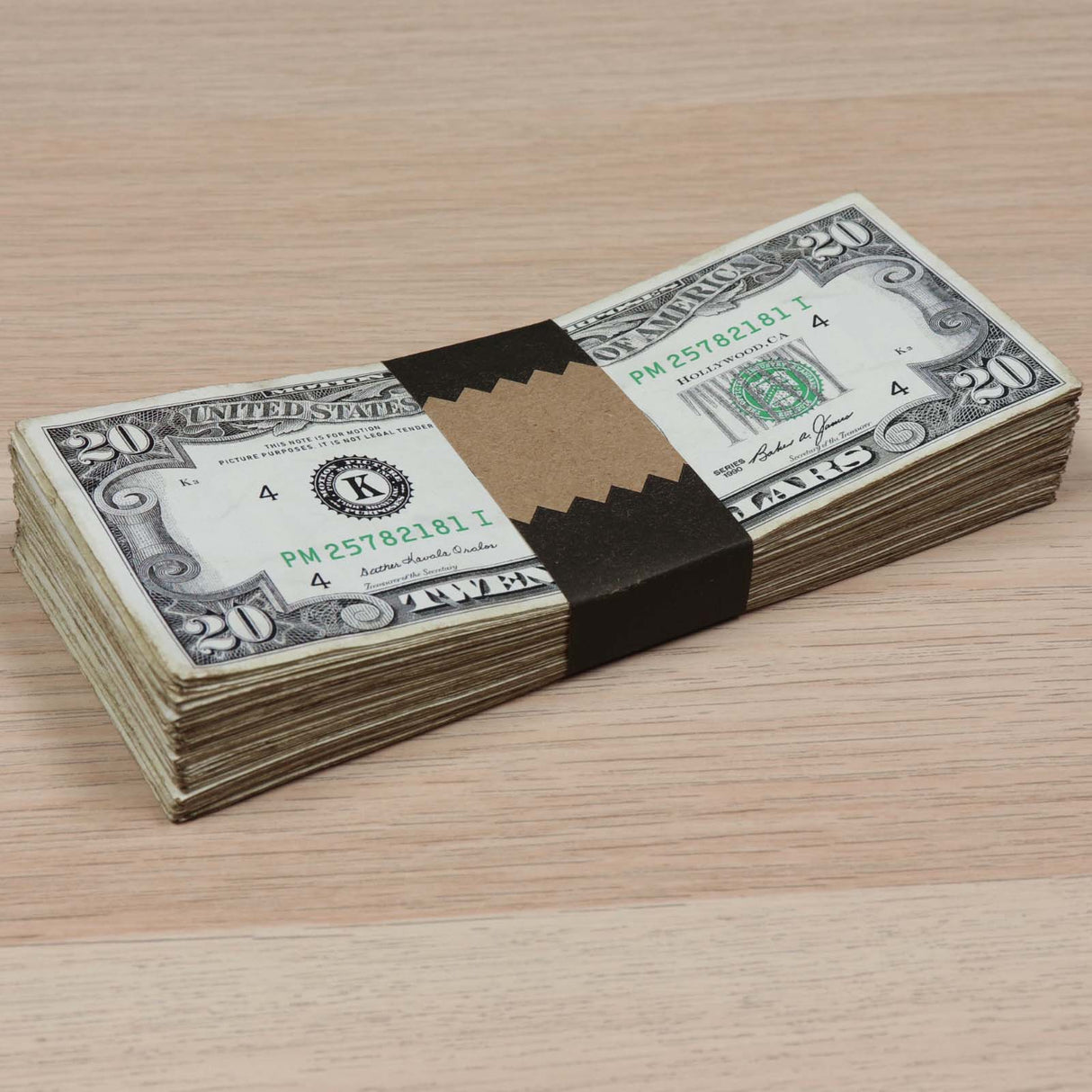 $2,000 RealAged Full Print 1990 Series Stack