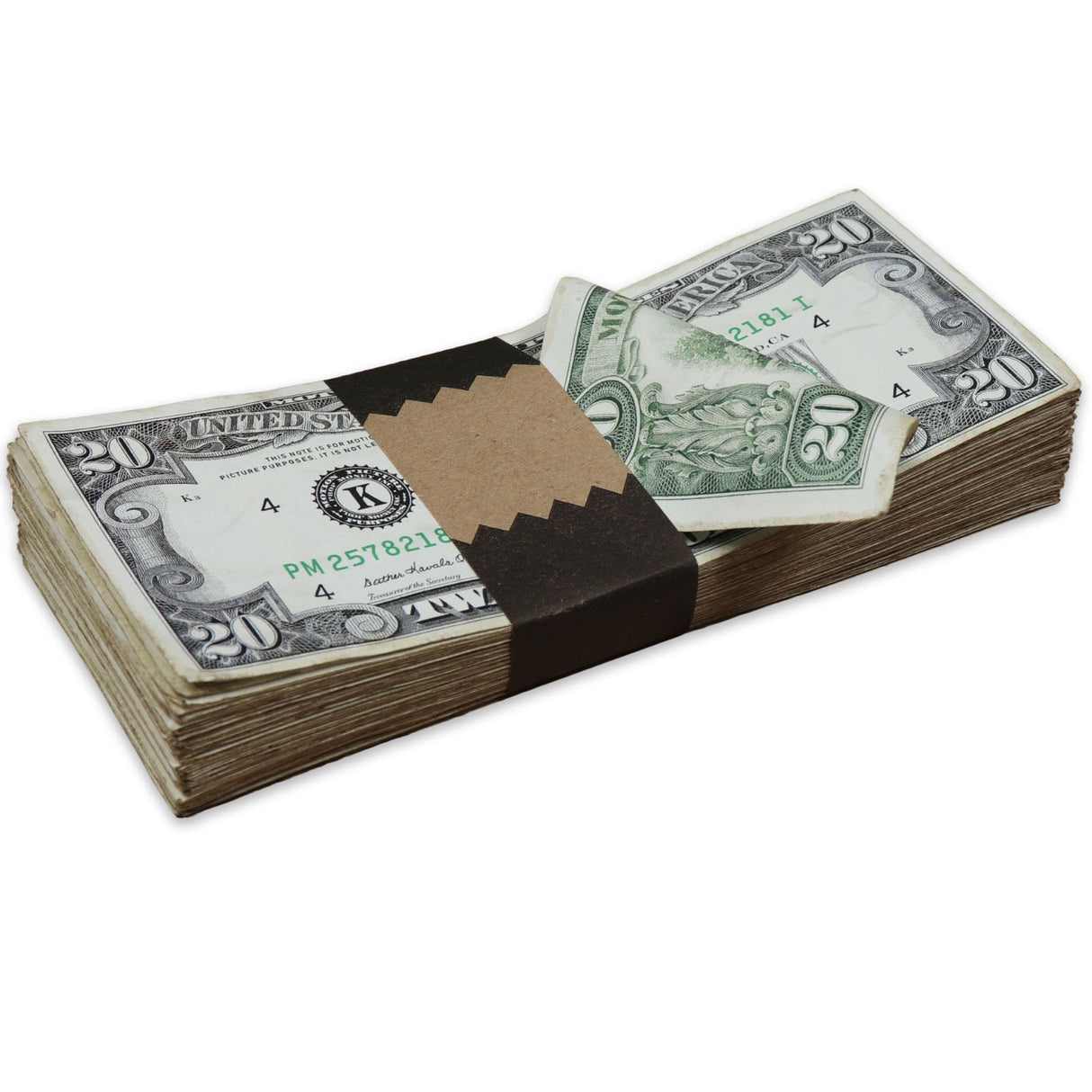 $2,000 RealAged Full Print 1990 Series Stack