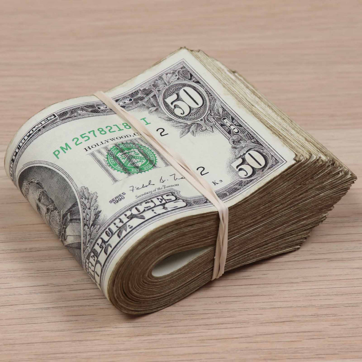 $5,000 RealAged Full Print 1990 Series Band