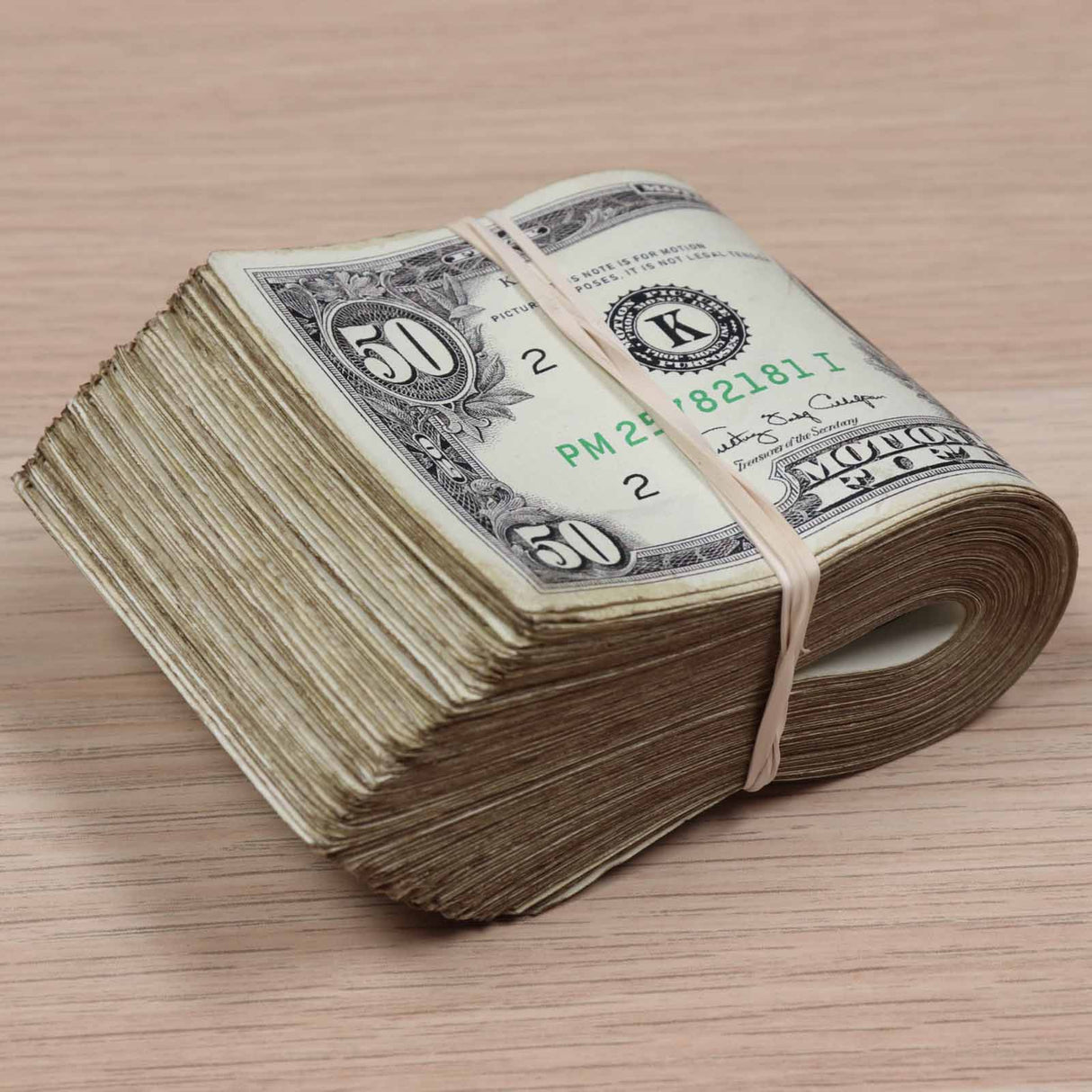 $5,000 RealAged Full Print 1990 Series Band