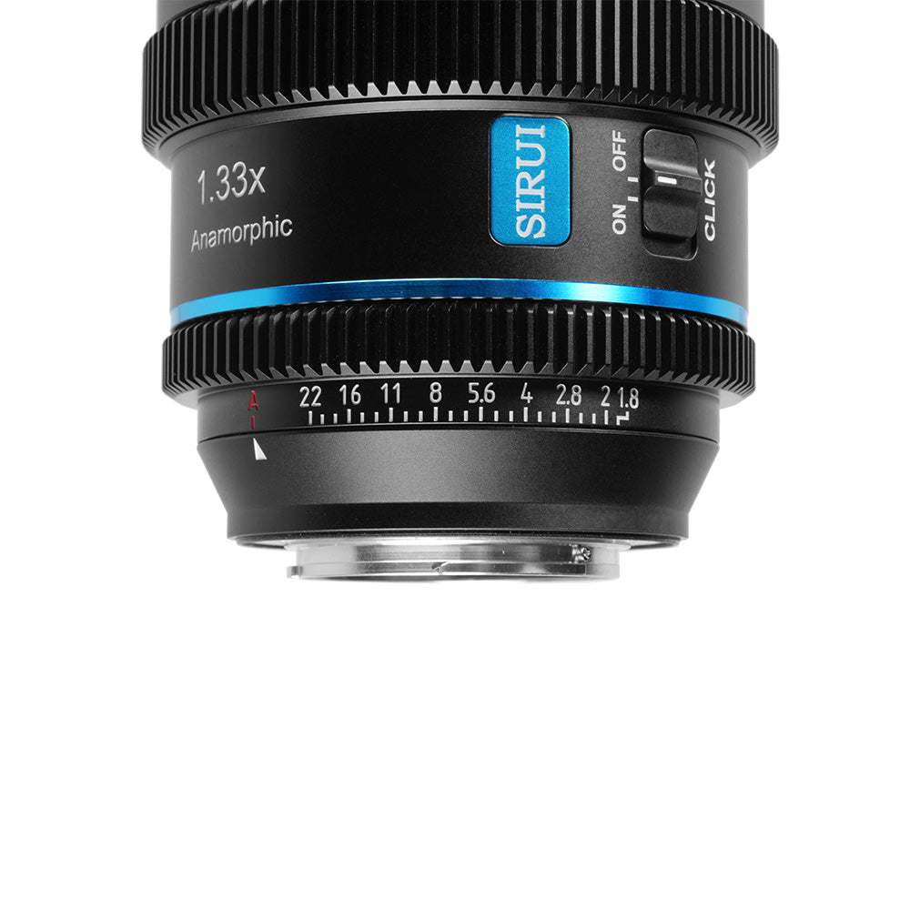 SIRUI 40mm T1.8 1.33X S35 Frame Autofocus Anamorphic Lens