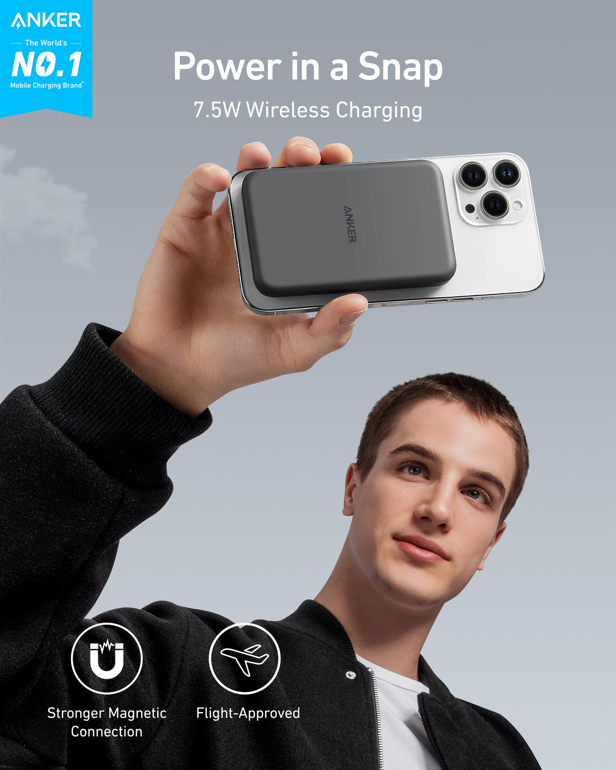 Anker 621 Magnetic Battery (MagGo)