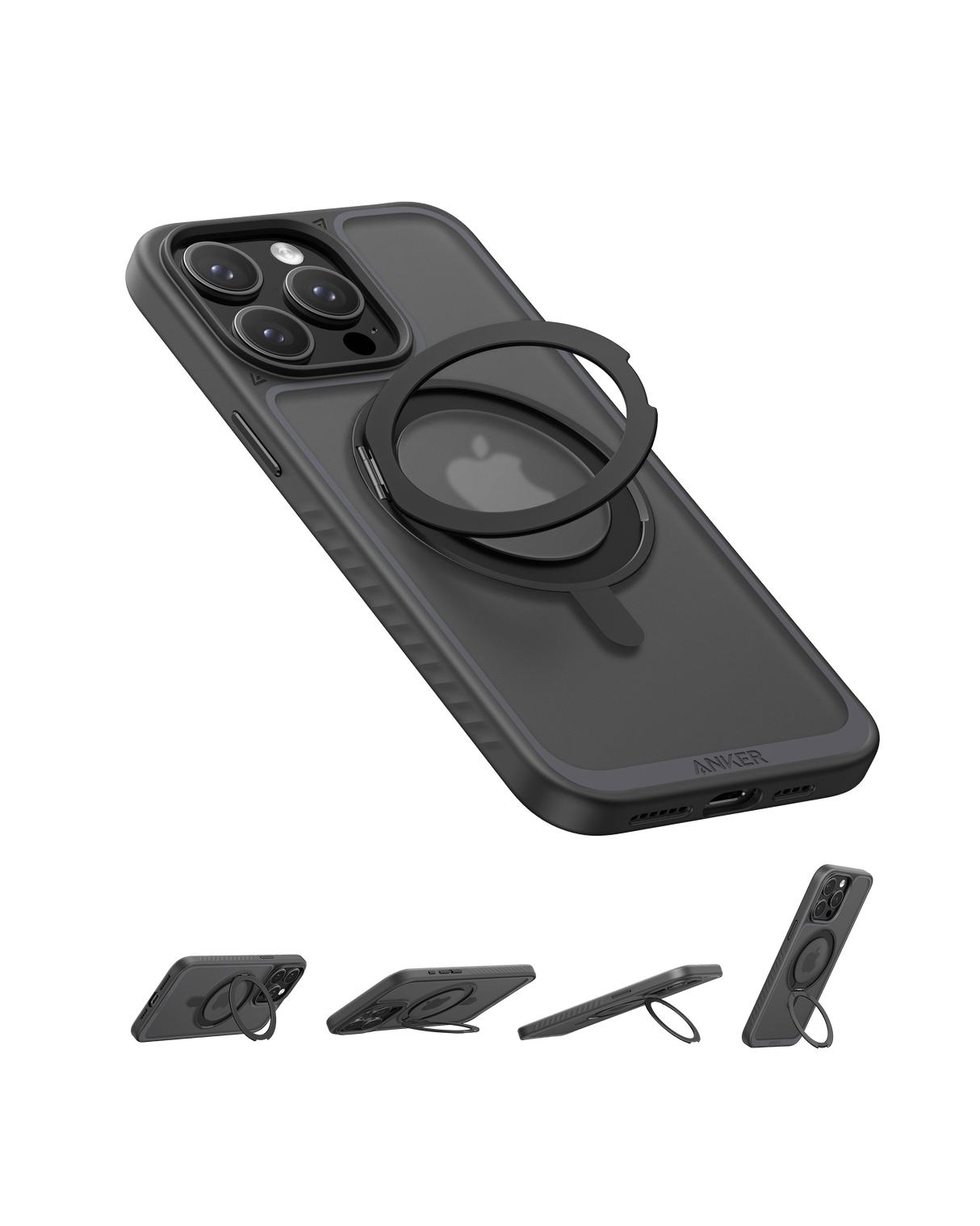 Anker MagGo Magnetic Case with Stand (360° Ring Stand)