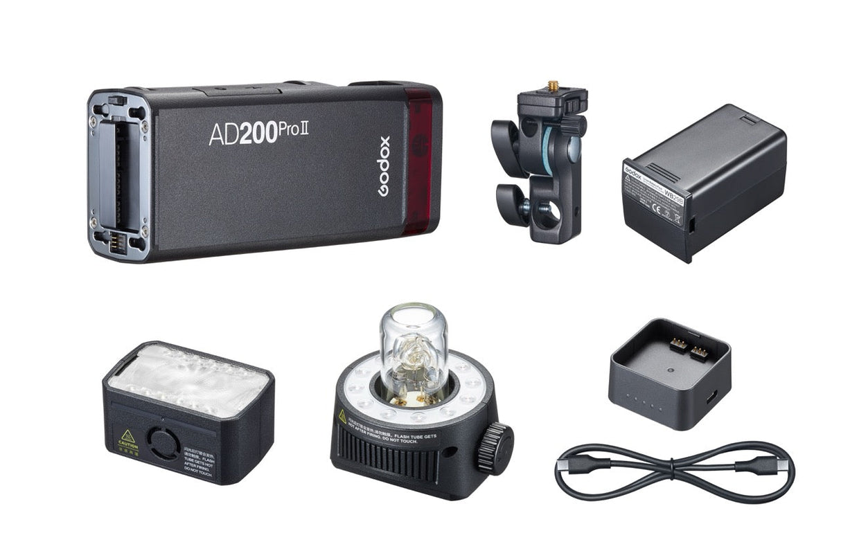 Godox AD200 PRO II TTL Pocket Flash Kit
