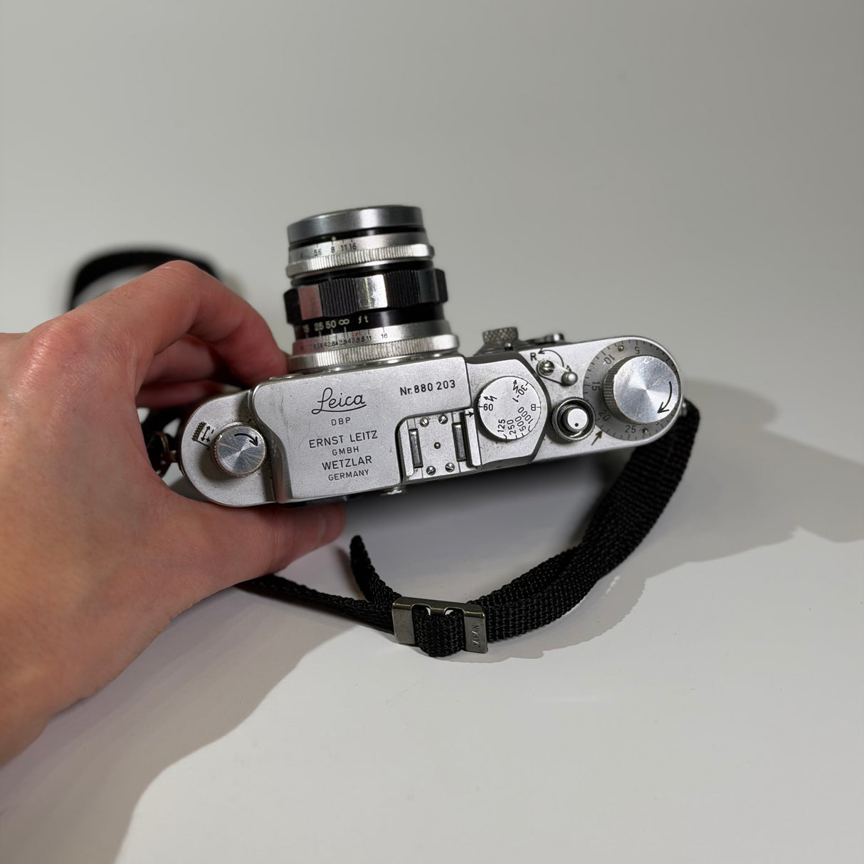 (USED/MINT) Leica IIIg 35mm Rangefinder Film Camera w/ Canon 50mm f/2.8 Lens