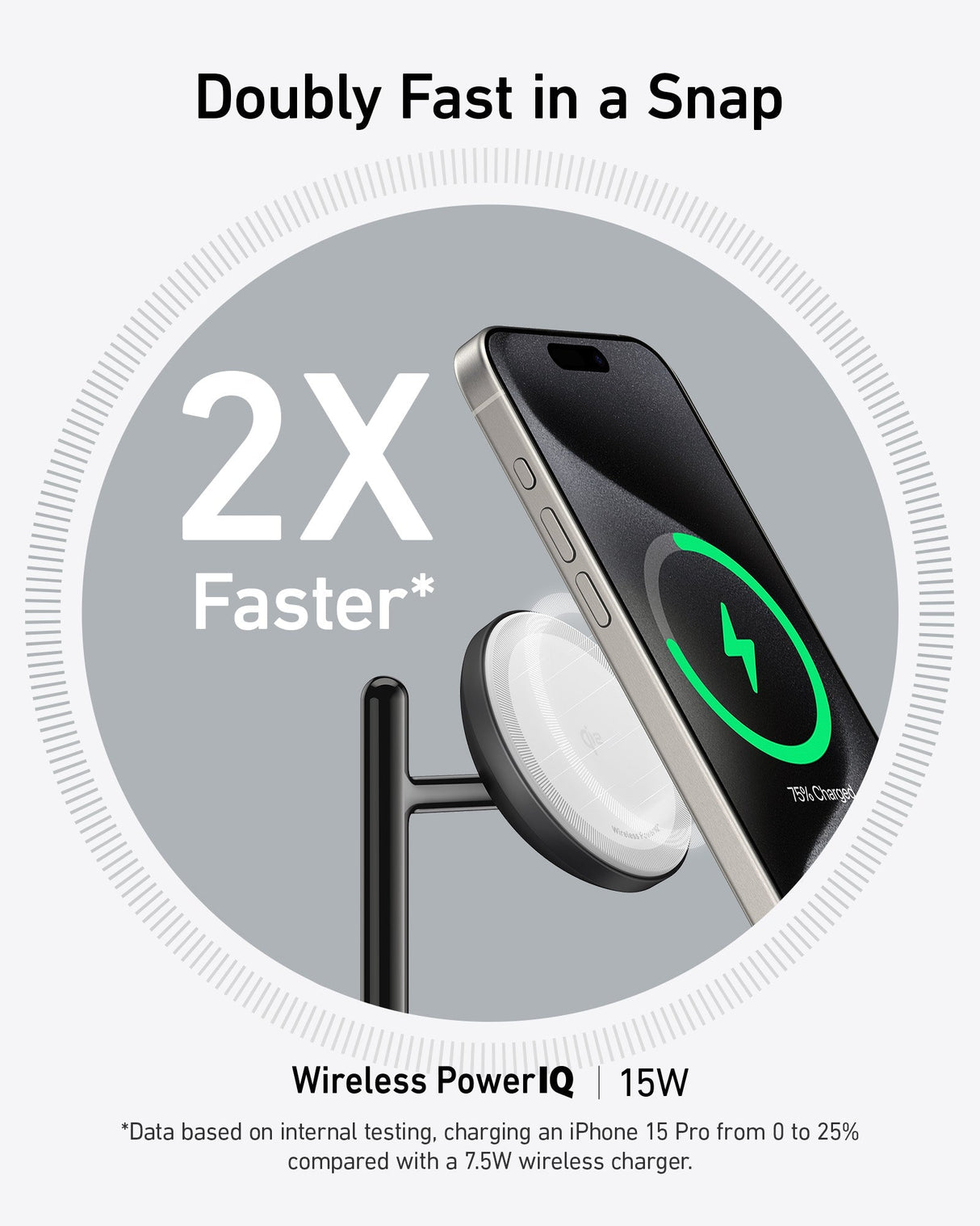 Anker MagGo Wireless Charging Station (3-in-1 Stand)