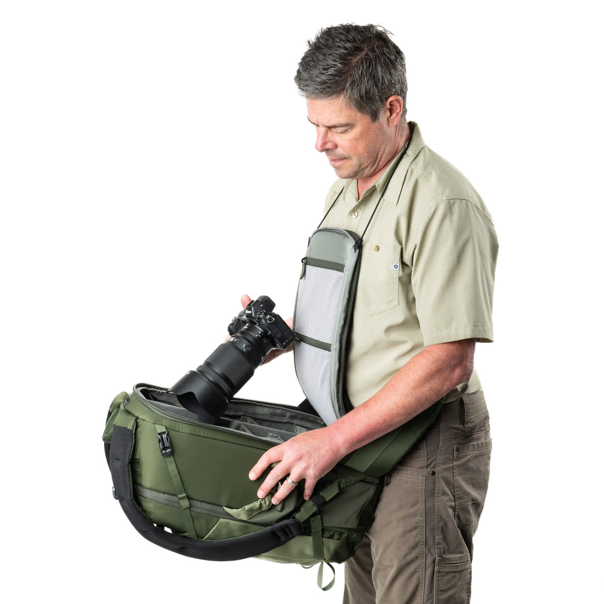 Think Tank Photo BackLight 26L Backpack (Montane Green) - view 2