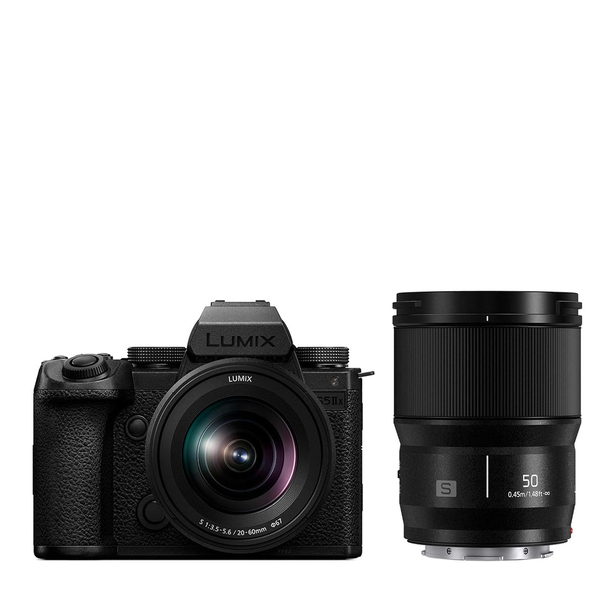S5IIX Full Frame Mirrorless Camera + 20-60mm F3.5-5.6 Lens + 50mm F1.8 Lens
