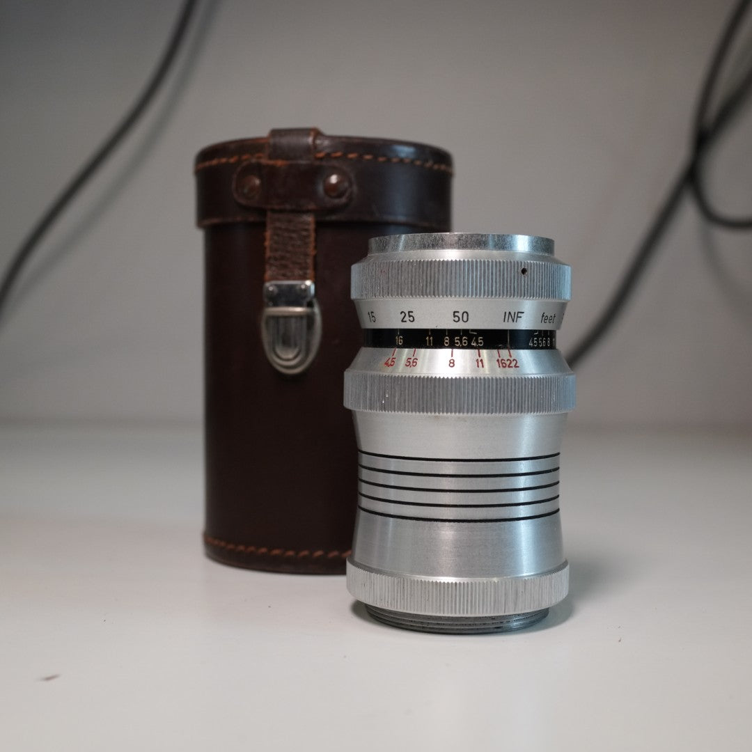 (USED) ISCO Gottingen 100mm f/4.5 Lens for M39 mount