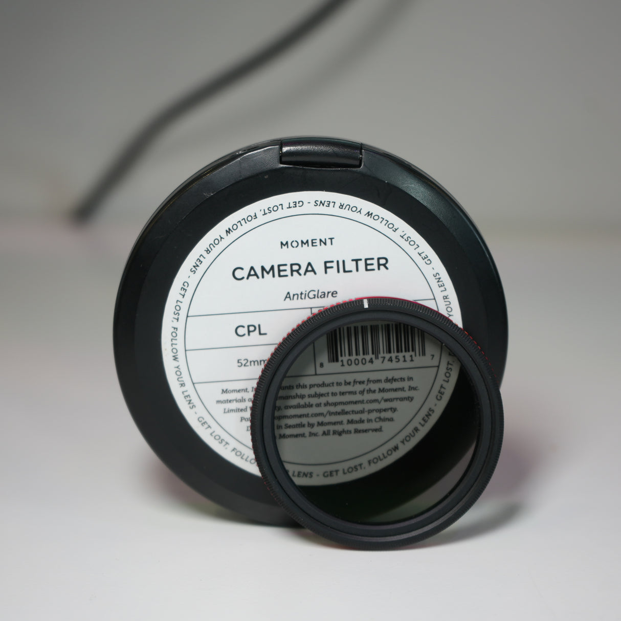 Used Movement 49mm AntiGlare CPL Filter