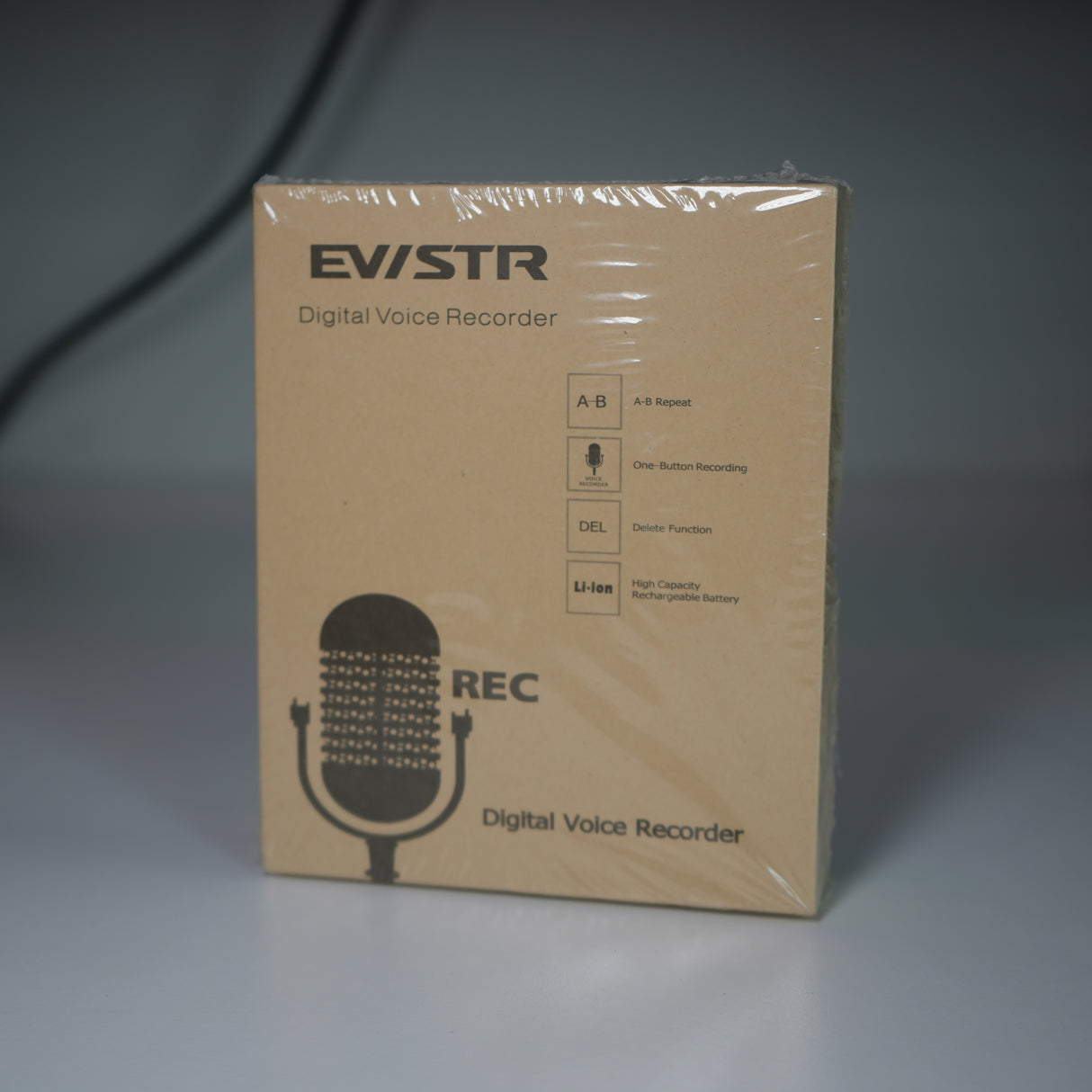 Used EVISTR 16GB Digital Voice Recorder
