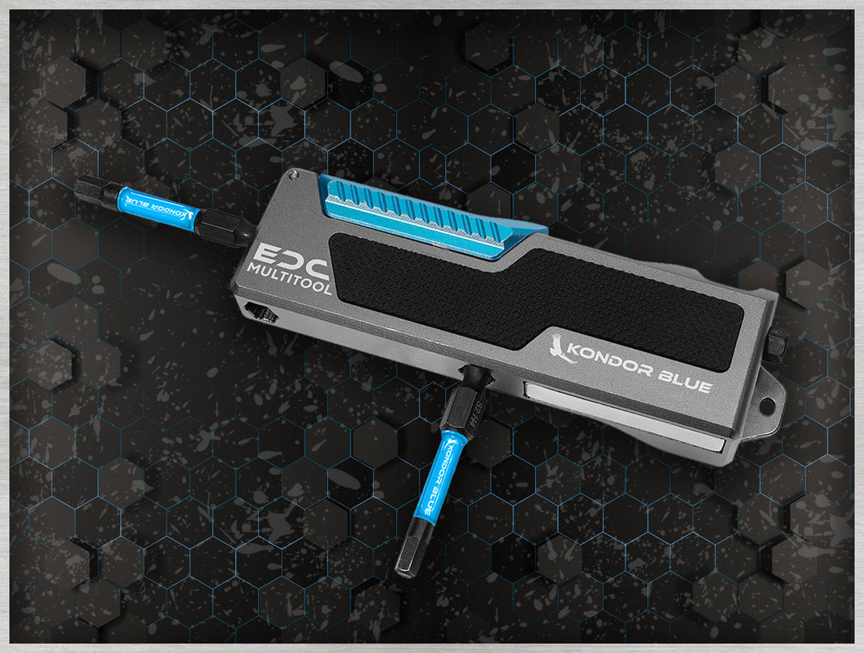 Kondor Blue EDC Multi-Tool Bit Driver