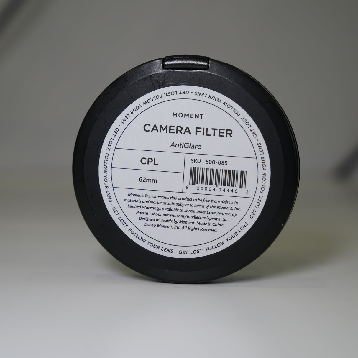 (USED) Moment Anti-Glare 62mm CPL Filter