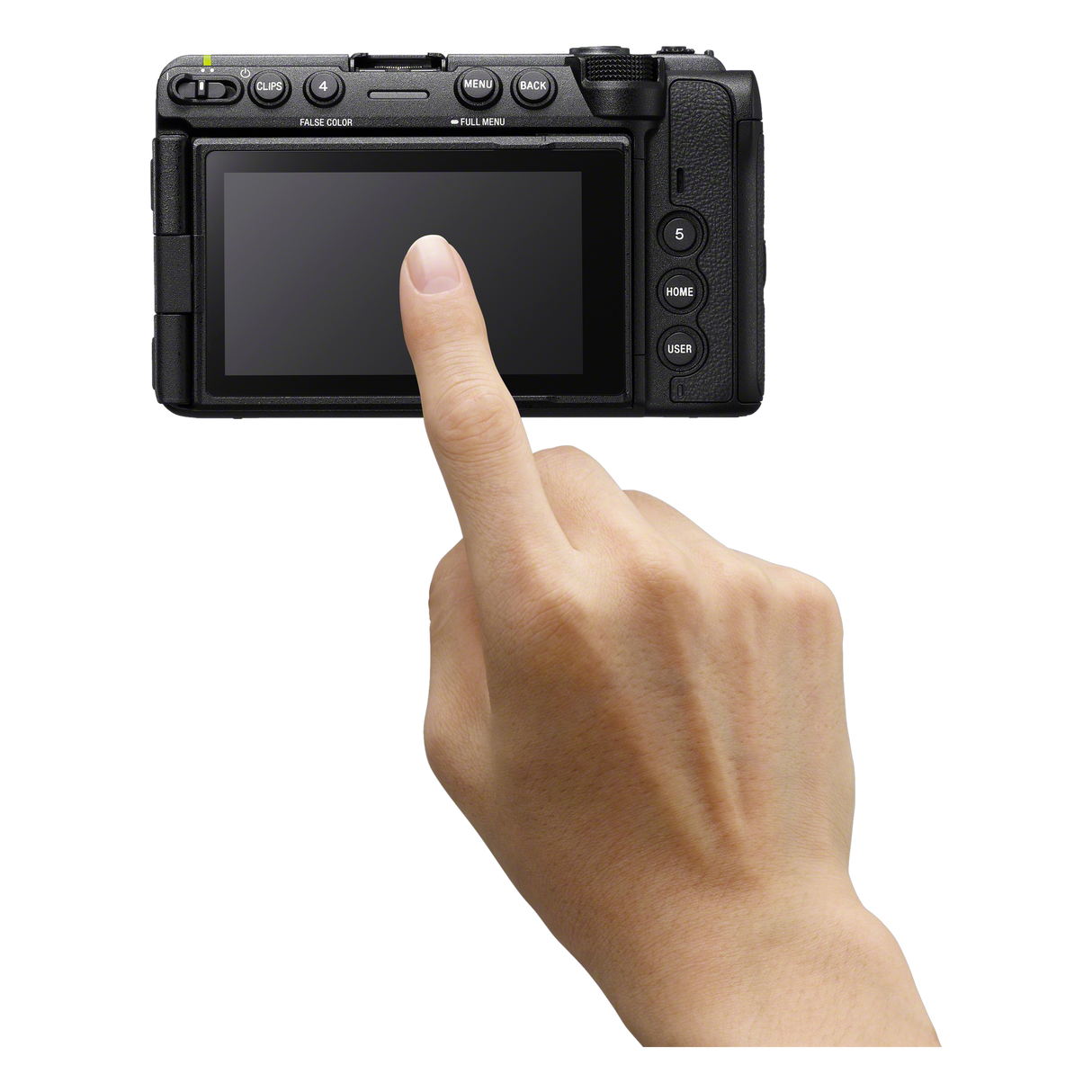 Sony FX5 cinema camera 3.5-type 4-axis multi-angle touchscreen monitor
