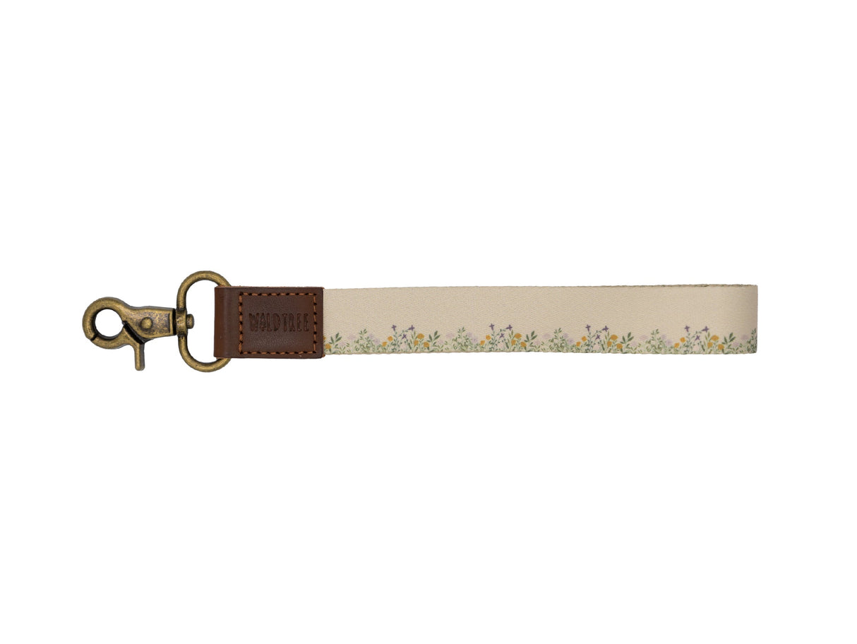 Flower Field Wristlet Keychain