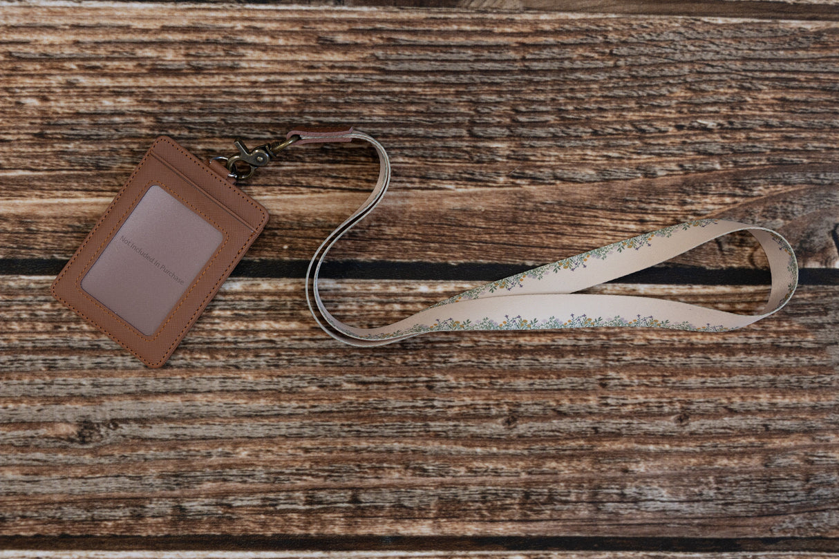 Flower Field Neck Lanyard
