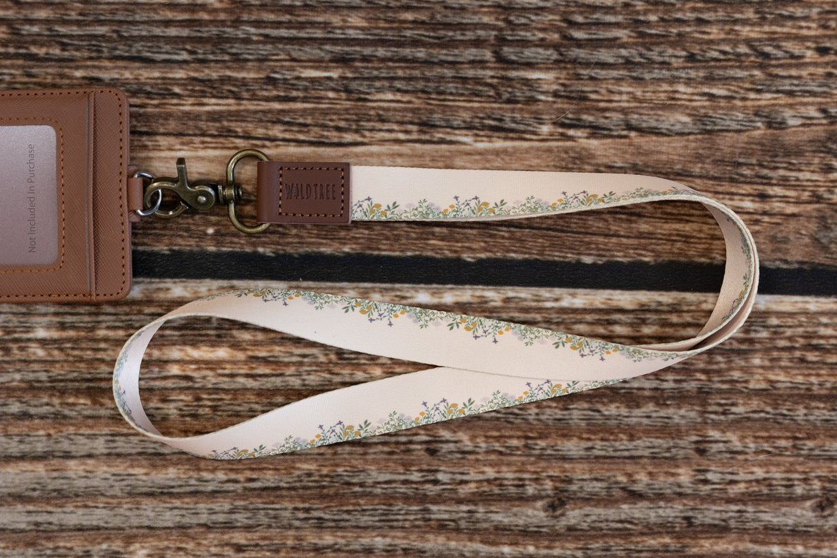 Flower Field Neck Lanyard