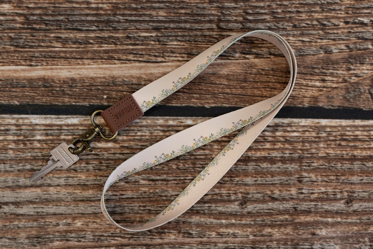 Flower Field Neck Lanyard