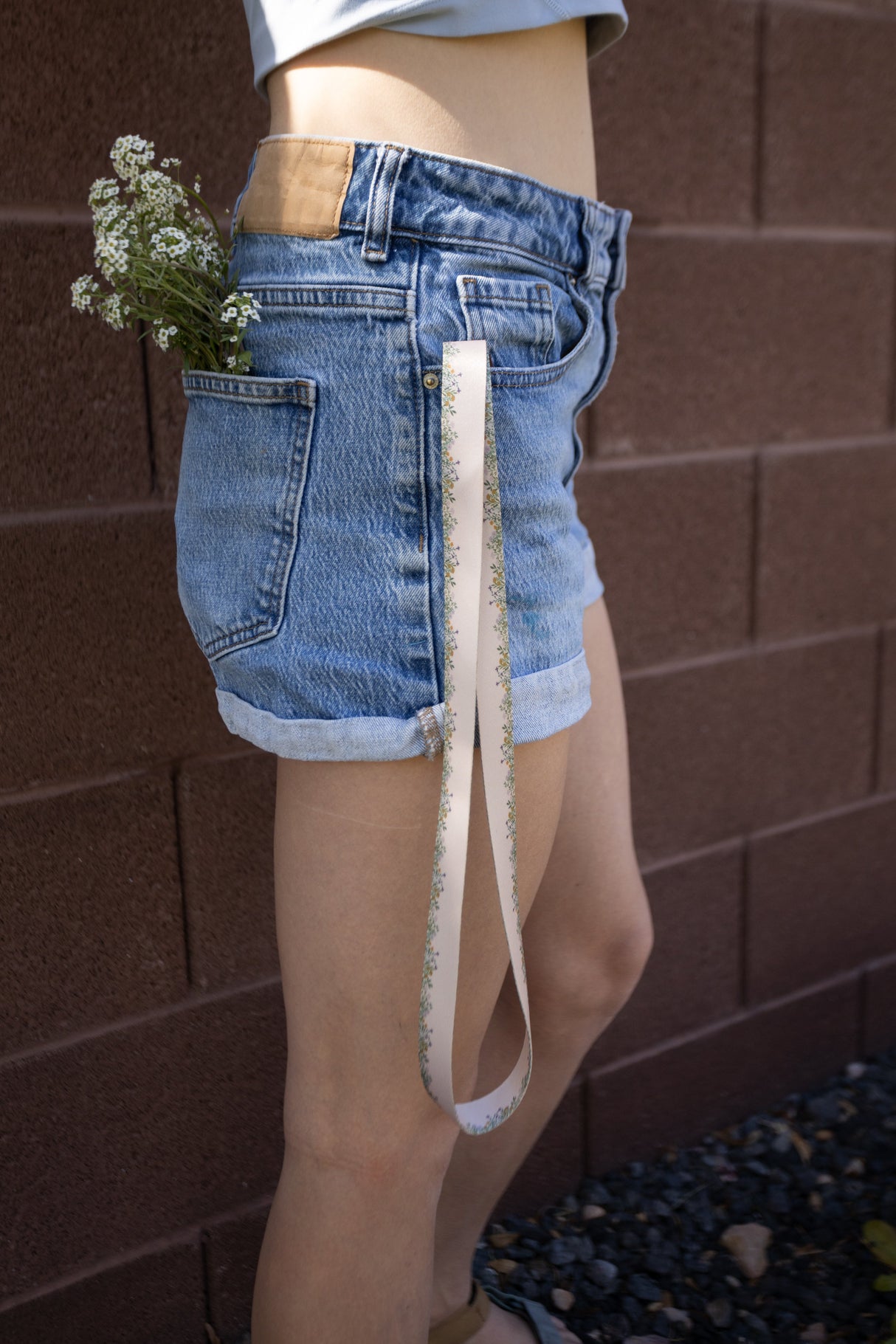 Flower Field Neck Lanyard