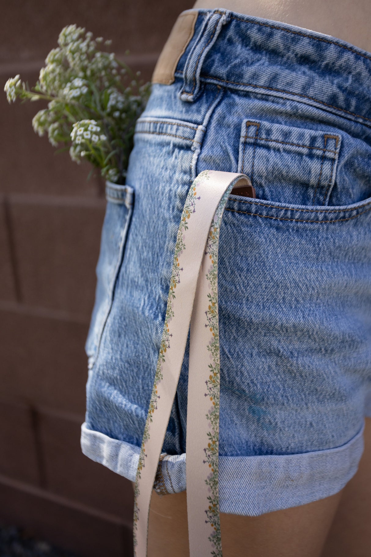 Flower Field Neck Lanyard