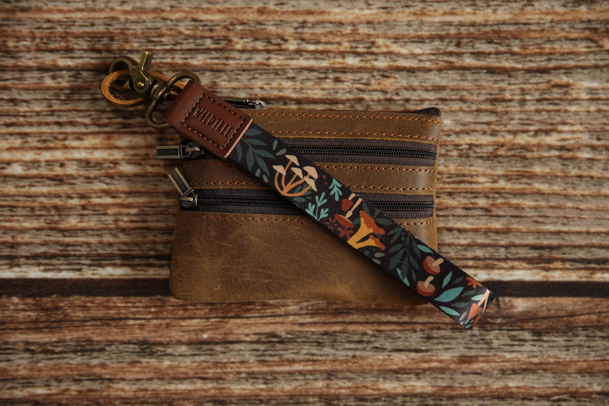 Forest Foliage Wristlet Keychain