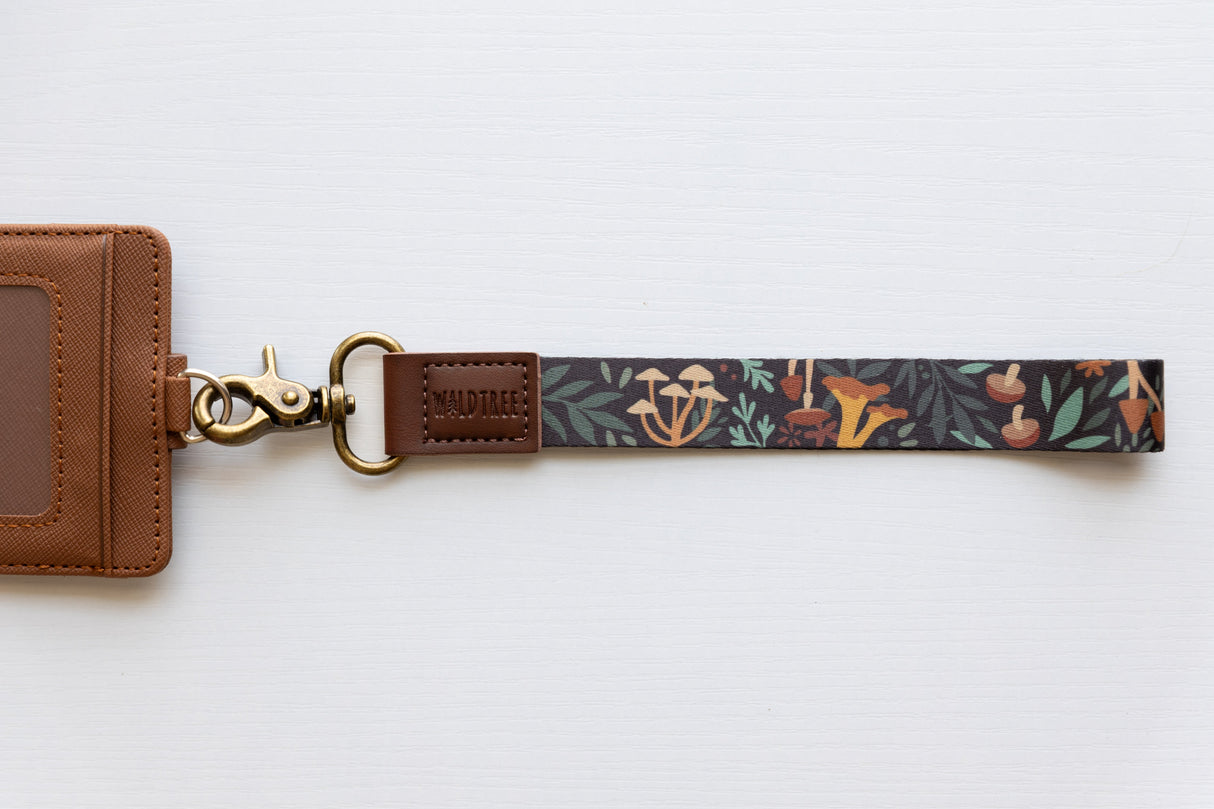Forest Foliage Wristlet Keychain