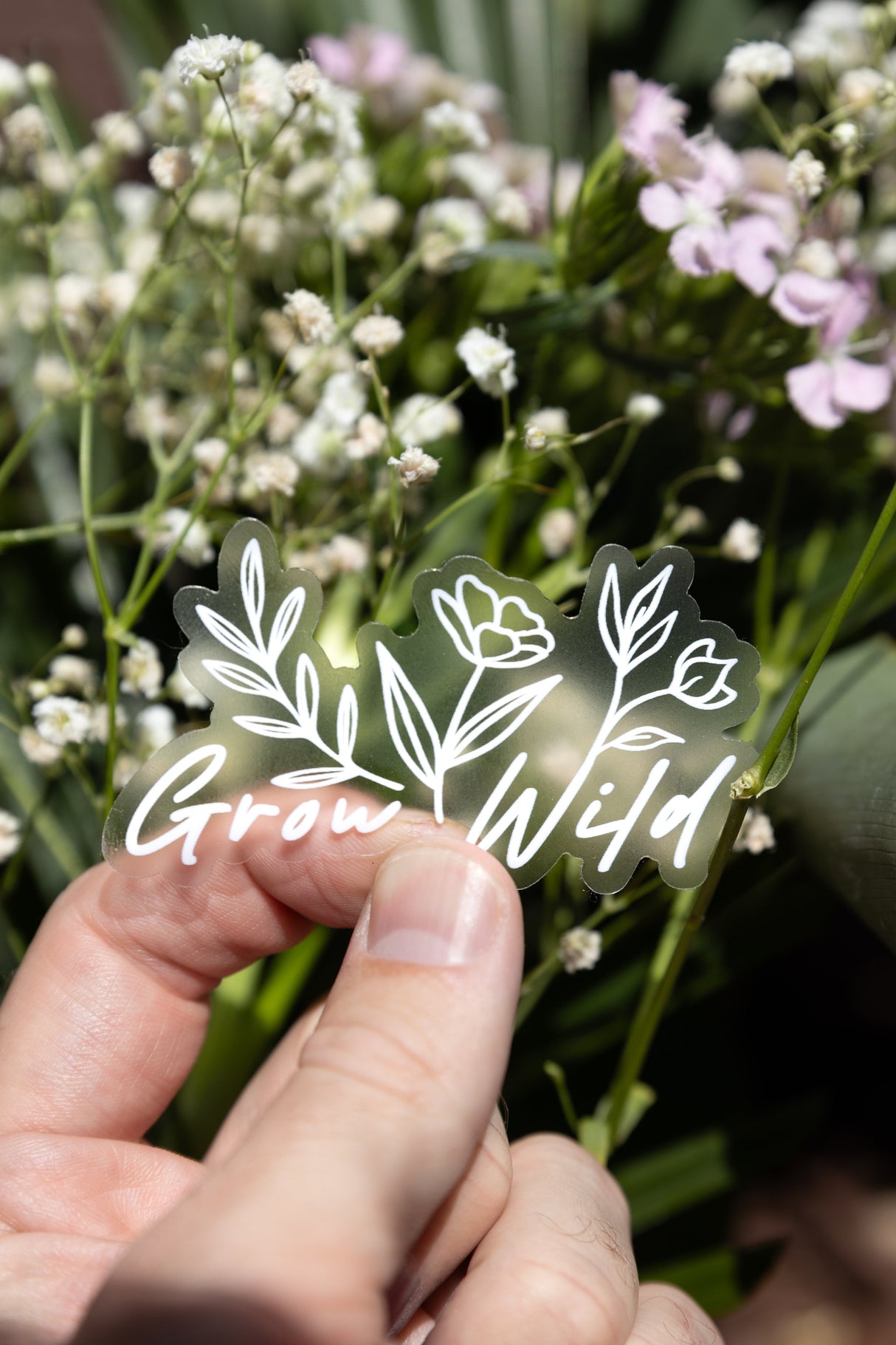 Grow Wild Sticker