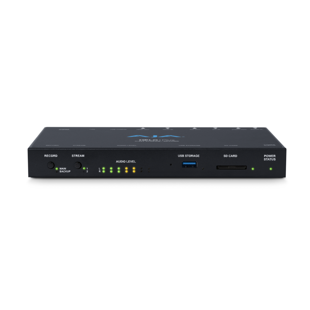 AJA HELO Plus Advanced H.264 Streaming and Recording