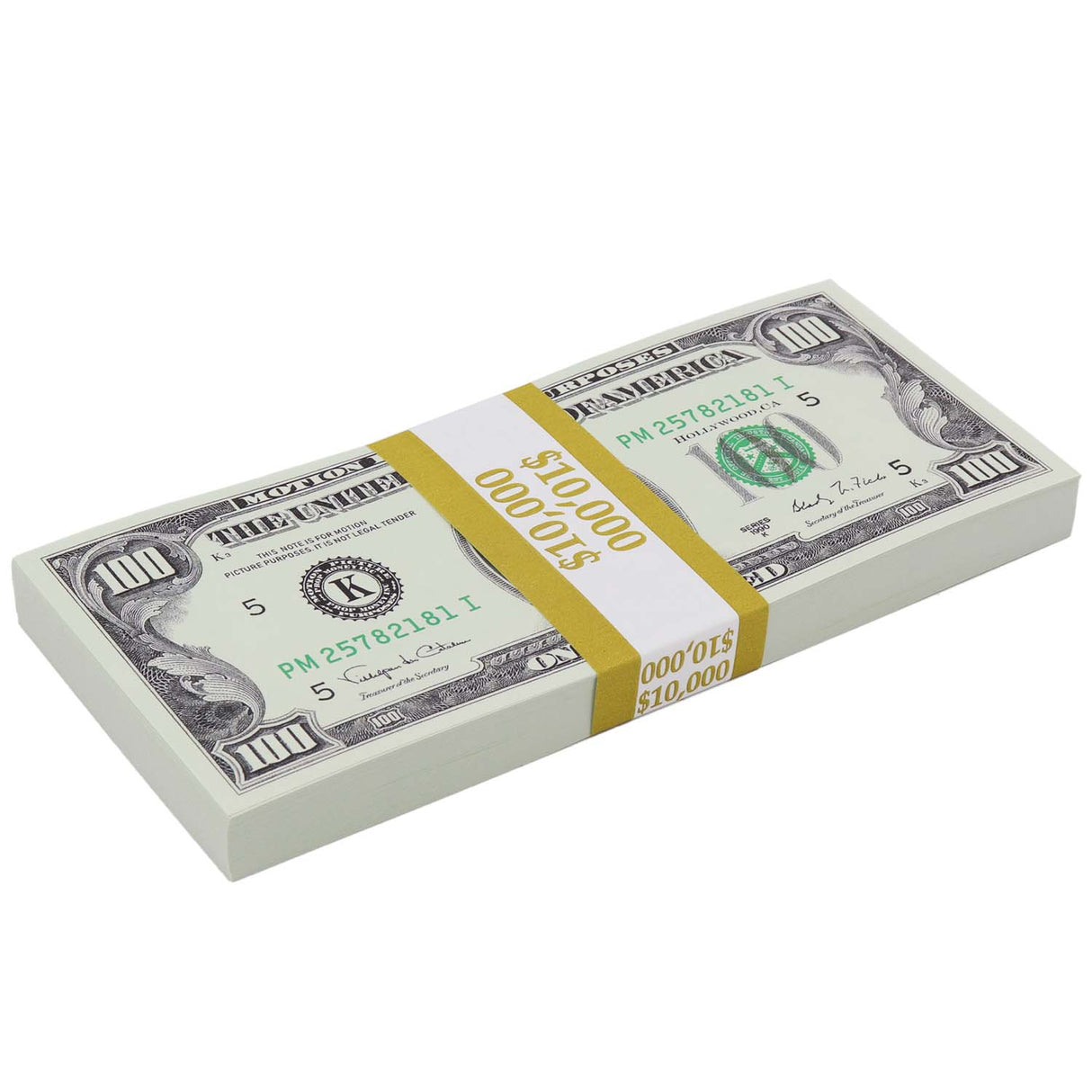 $150,000 Full Print 1990 Series Stacks