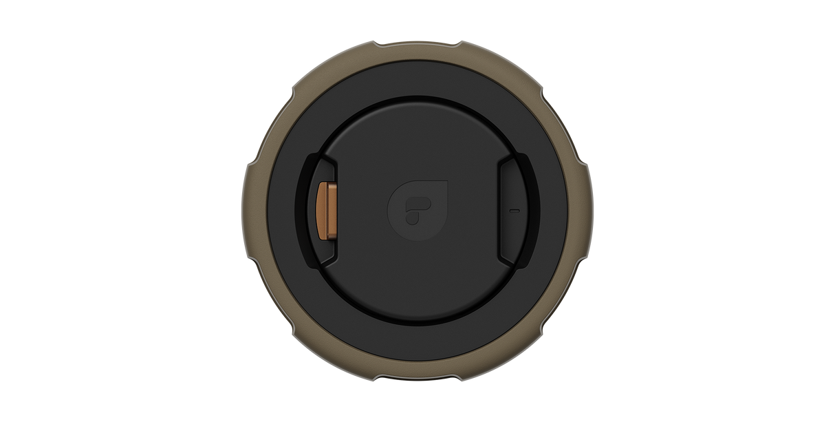 Defender Pro Sony Replacement Lens Cover with AirTag Storage - Elevate Security and Tracking for Your Sony Camera Lenses sku:L-DFNDPRO-DSRT sku:M-DFNDPRO-DSRT