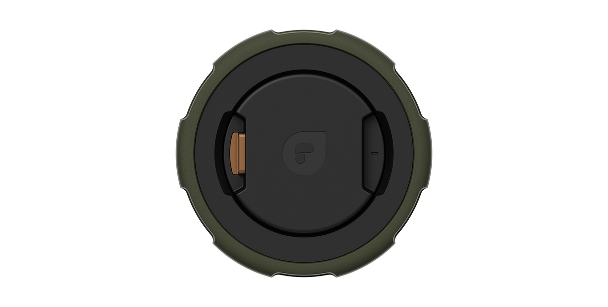 Defender Pro Sony Replacement Lens Cover with AirTag Storage - Elevate Security and Tracking for Your Sony Lenses sku:L-DFNDPRO-FRST sku:M-DFNDPRO-FRST